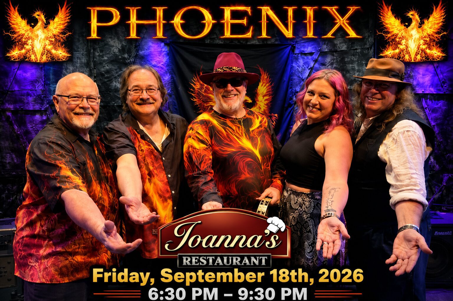 Band Phoenix September 18th